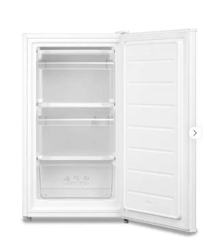 60L Freestanding Under Counter Upright Freezer Adjustable Thermostat