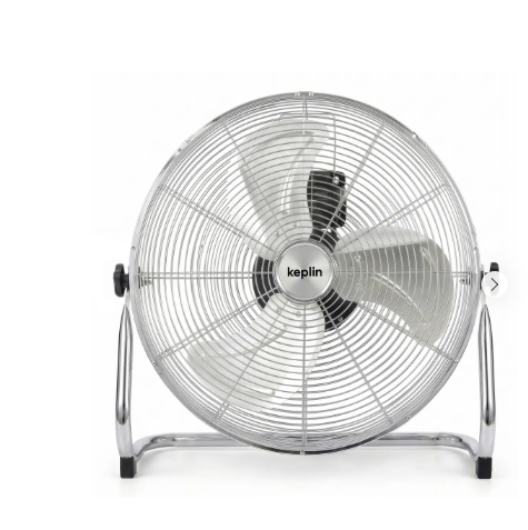 20" Heavy Duty Floor Fan with 3 Speeds, Adjustable Head